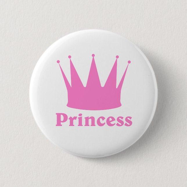 Princess krona knapp (Framsida)