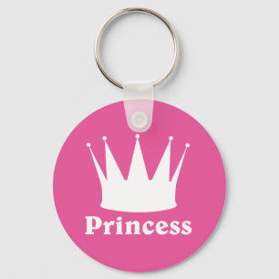 Princess krona nyckelring