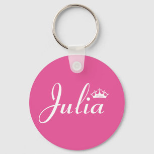 Princess krona nyckelring