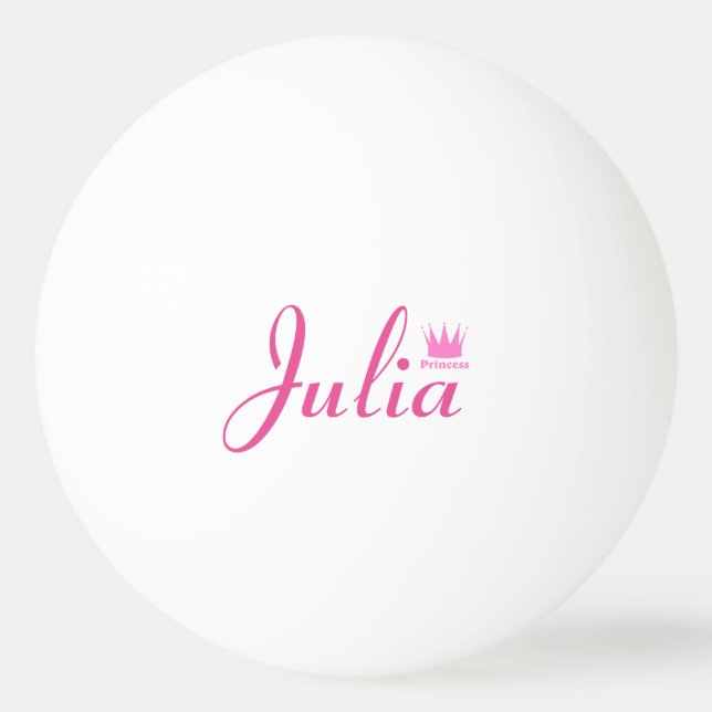 Princess krona pingisboll (Baksidan)