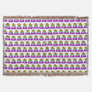 Princess Krona Rainbow Emoji Poop Filt