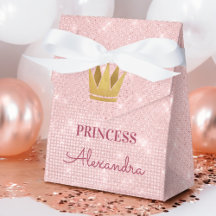 Princess Krona Ro Guld Gnistra Rosa