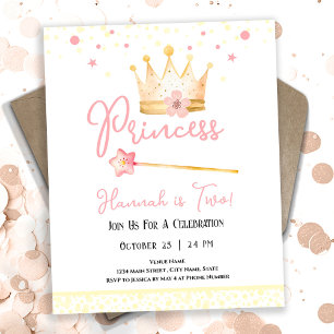 Princess Krona Rosa 2:a Birthday Budget