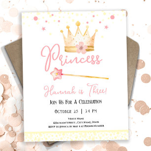 Princess Krona Rosa 3rd Girl Birthday Budget