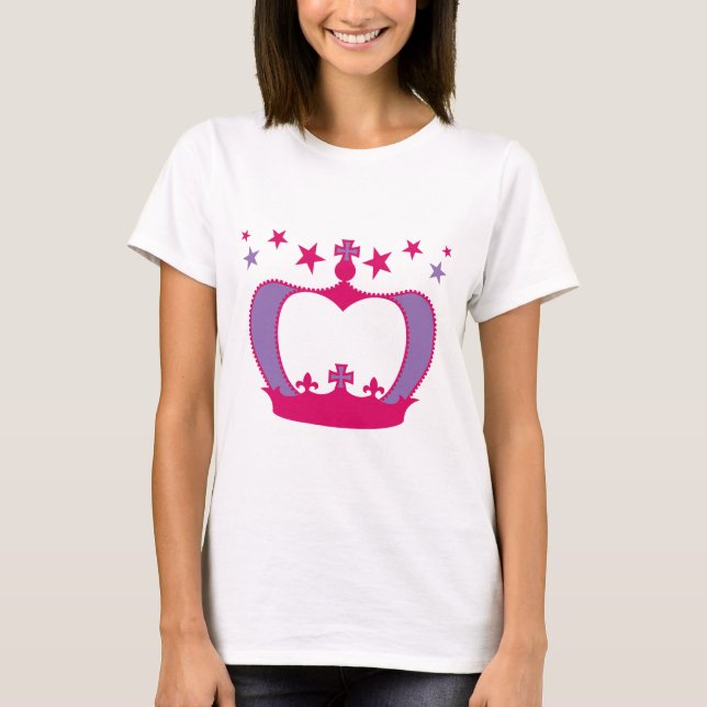 Princess Kröna Tee Shirt (Framsida)