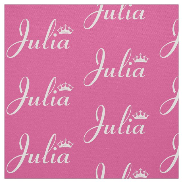 Princess krona tyg (Provkarta)