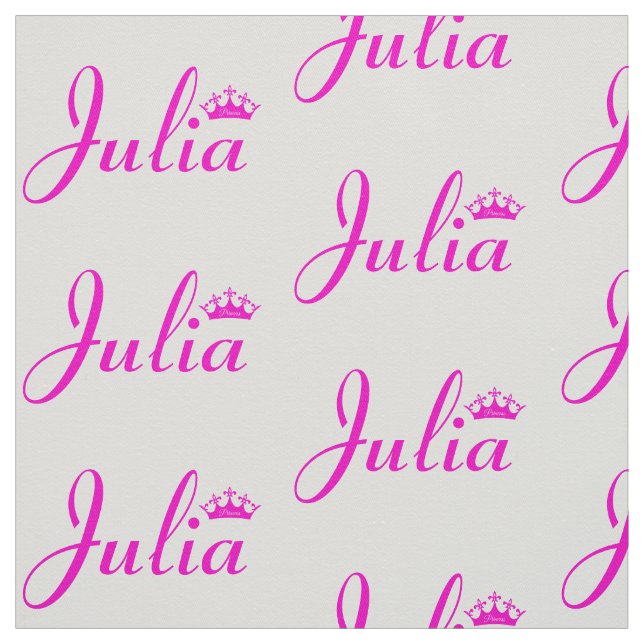 Princess krona tyg (Provkarta)