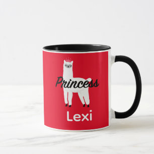 Princess Lama Design - Combo Mugg
