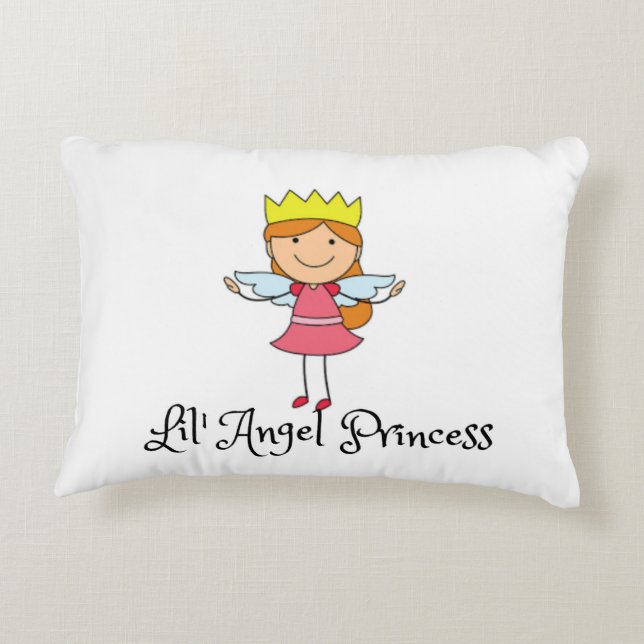 PRINCESS LIL'ANGEL PILLOW PRYDNADSKUDDE (Baksidan)