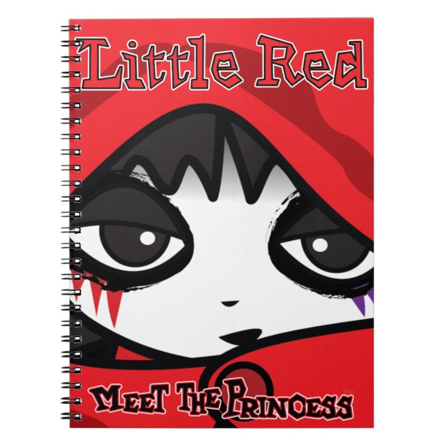 Princess Little Red Anteckningsbok (Framsidan)