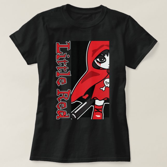 Princess Little Red T Shirt (Design framsida)