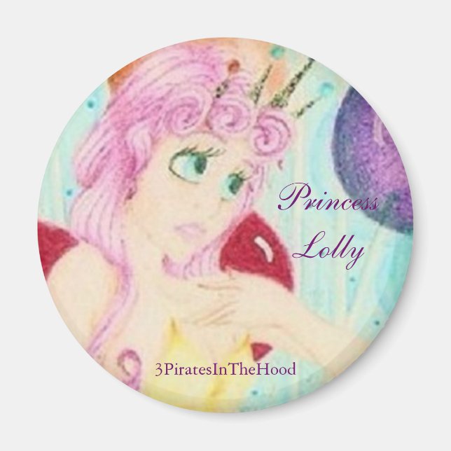 Princess Lolly Magnet (Framsidan)