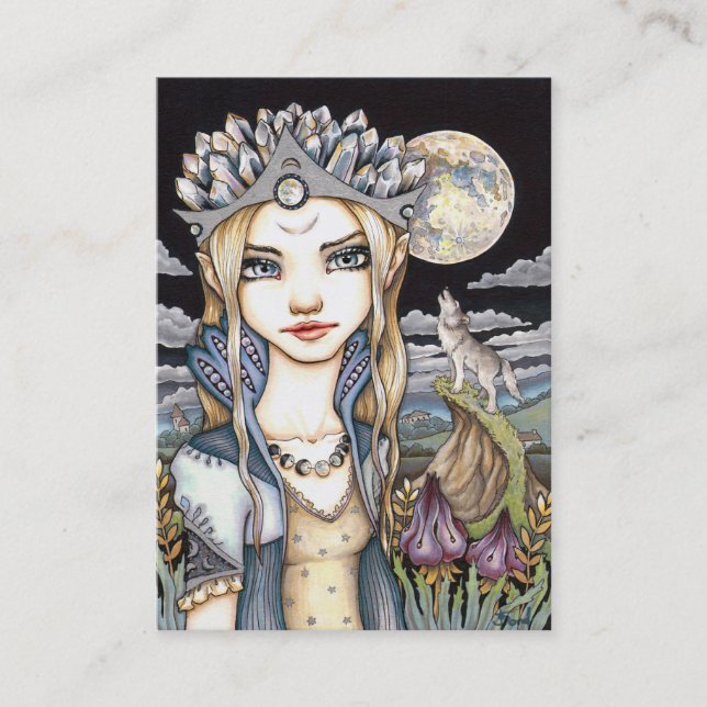 Princess Luna Visitkort (Framsida)