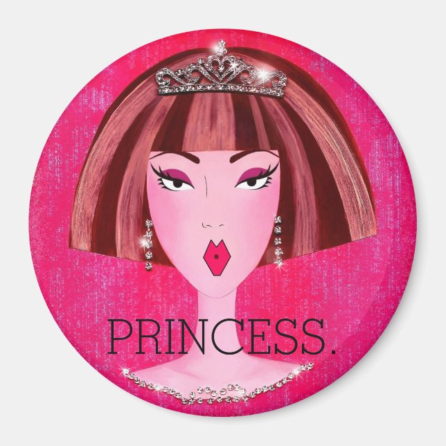 "PRINCESS." MAGNET (Framsidan)