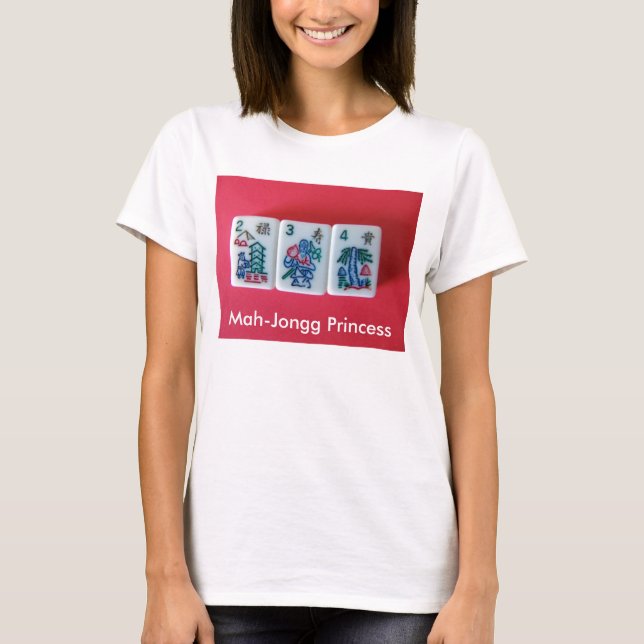 Princess Mah-Jongg T-shirt (Framsida)