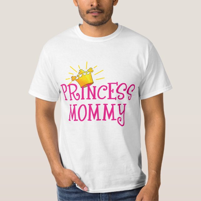Princess Mamma T-tröja, gåvor Tee Shirt (Framsida)