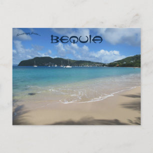 Princess Margaret Beach i Bequia Vykort
