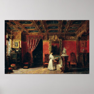 Princess Marie d'Orleans i sitt Gothic Studio Poster