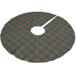 Princess Mary Scottish Tartan Julgransmatta Borstad Polyester