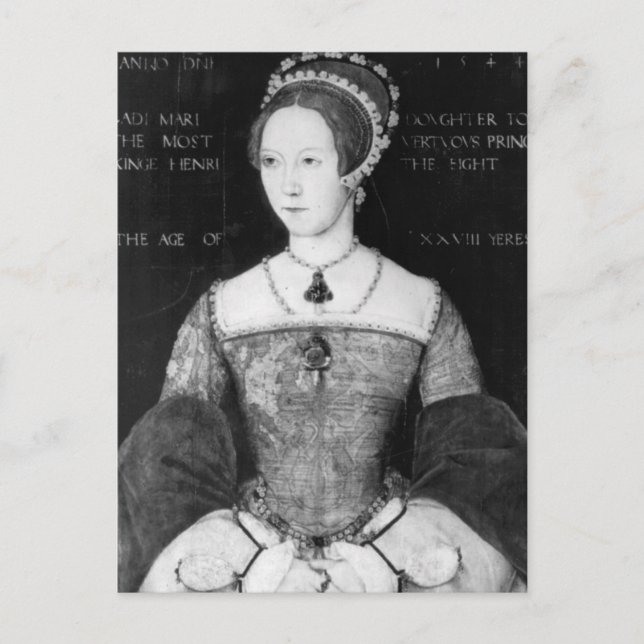 Princess Mary Tudor Vykort (Framsida)