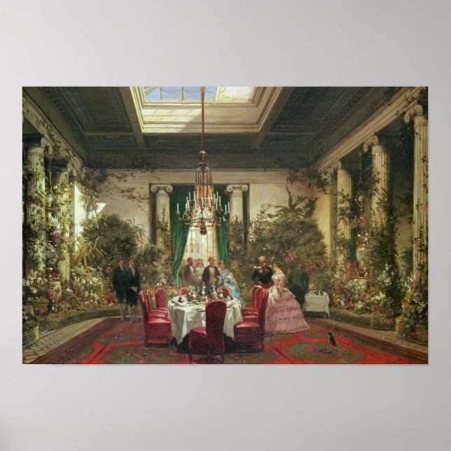 Princess Mathildes Salle-a-Manger Poster (Framsidan)