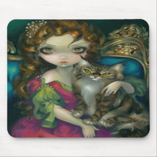 "Princess med en Maine Coonkatt" Mousepad Musmatta