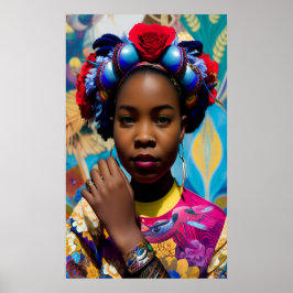 Princess med fet bold bracelet poster