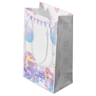 Princess & Mermaid Birthday Invitation Card