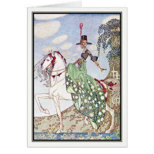 Princess Minon-Minette av Kay Nielsen Hälsningskort