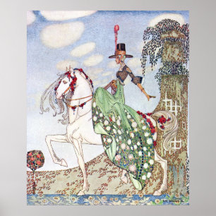 Princess Minon-Minette av Kay Nielsen Poster