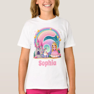 Princess namn Enchanted Kingdom T Shirt