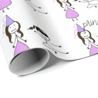 Princess Ninja Giftwrap Presentpapper