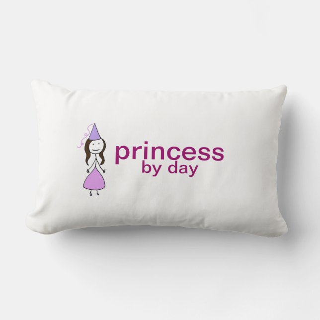 Princess Ninja Lumbar Kudde (Framsida)