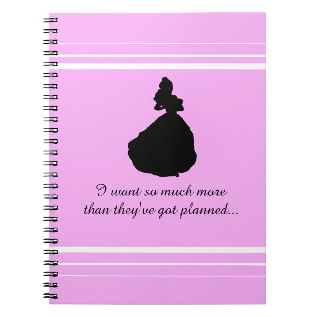 Princess Notebook Anteckningsbok (Framsidan)