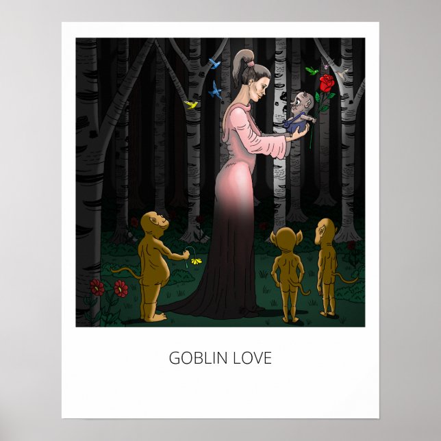 Princess och Goblins Poster (Framsidan)