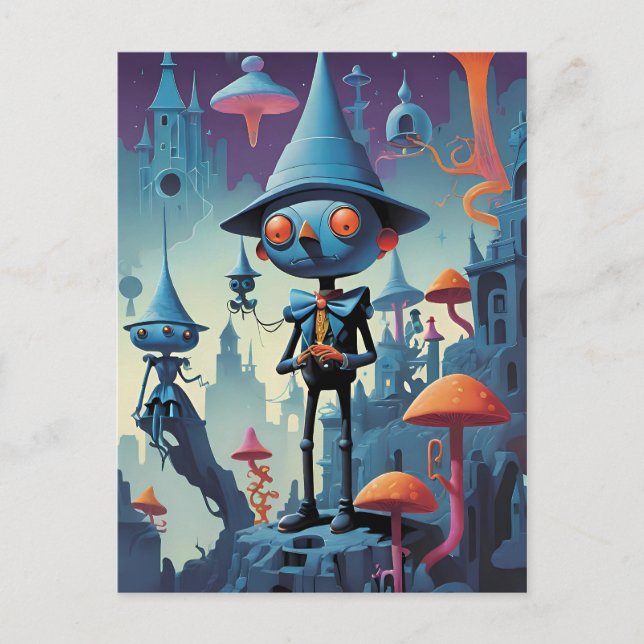 Princess och Pauper Ken Gage Fantasy Vykort (Framsida)