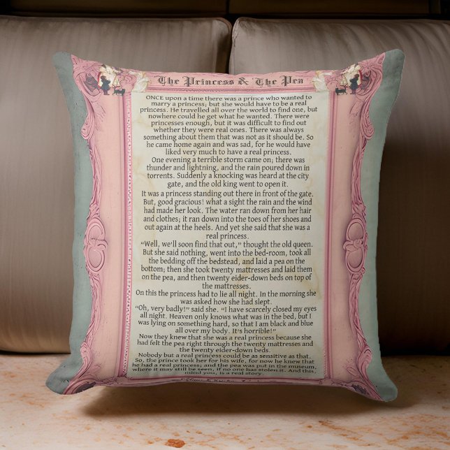 Princess och Pea Story Pillow | Kudde (Skapare uppladdad)