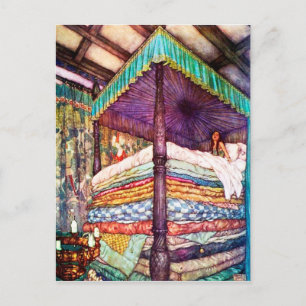 Princess och Pea Vykort