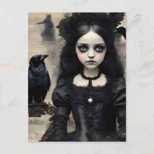 Princess och Raven Vykort