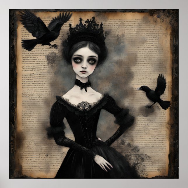 Princess och Ravens Poster (Framsidan)