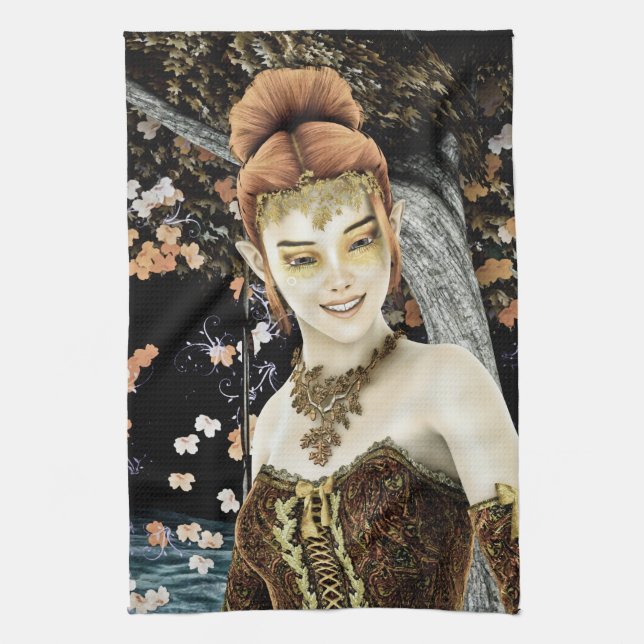 Princess of Autumn Kökshandduk (Vertikal)