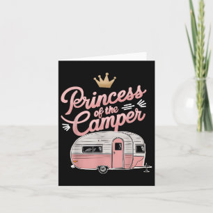 Princess of Camper Camping Van Trailer Rv A Women Kort