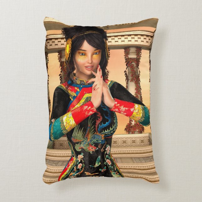 Princess of China Prydnadskudde (Framsidan(Vertikal))