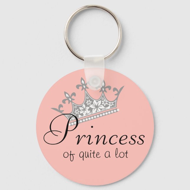 Princess of ganska a Lot Nyckelring (Framsida)