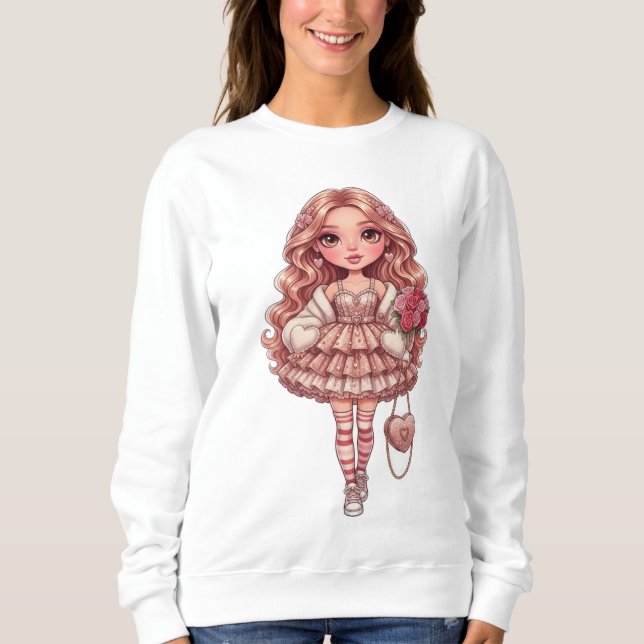 princess of hearts dall t shirt (Framsida)