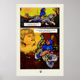 Princess of Light kort tecknad page 2 Poster