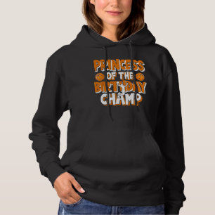 Princess of the Birthday Champ Basketball Party T Shirt