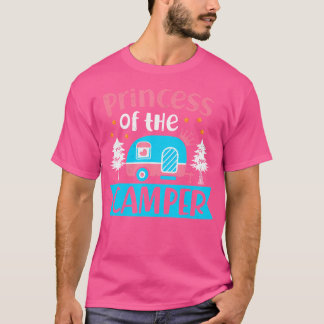 Princess of the Camper Outdoor Camping Adventurer T Shirt