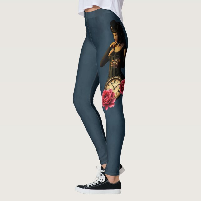 Princess of the Clocks – Keeper of Moonlit Hours.  Leggings (Vänster)