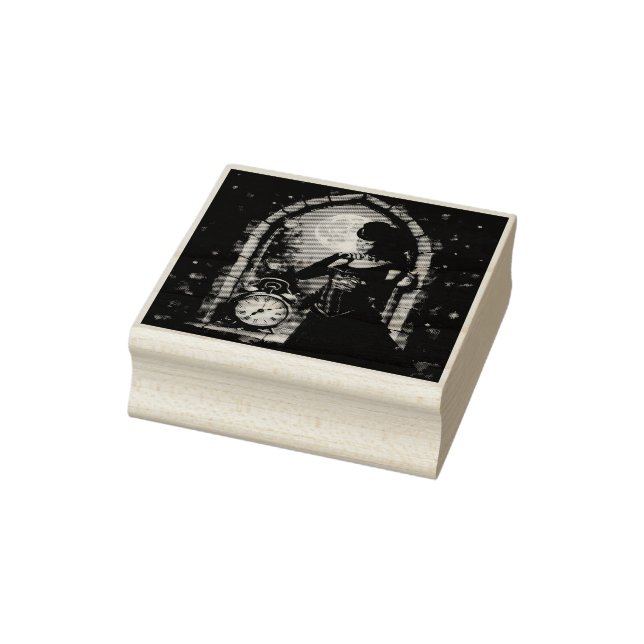 Princess of the Clocks – Keeper of Moonlit Hours.  Stämpel (Stämpel)